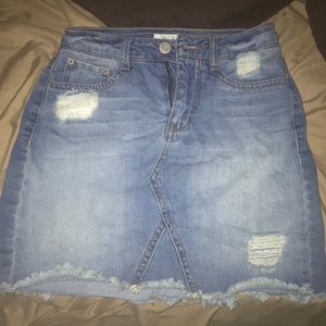 Denim skirt